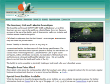 Tablet Screenshot of graemehall.com